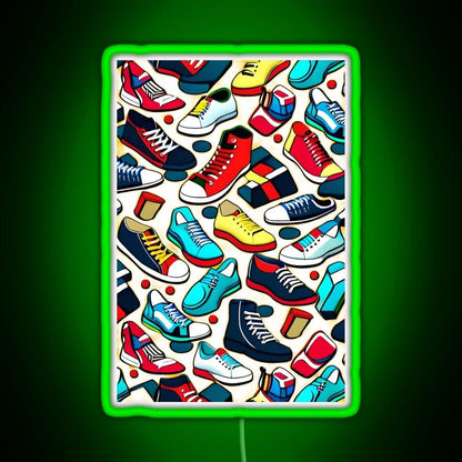 Running Riot Rgb Led Neon Sign Pop Wall Art - Shineneon