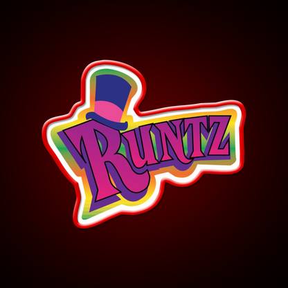 Runtz Og Fan Art Hemp Inspired Green Leaf Led Neon Sign Rgb Color - LED neon sign view 10