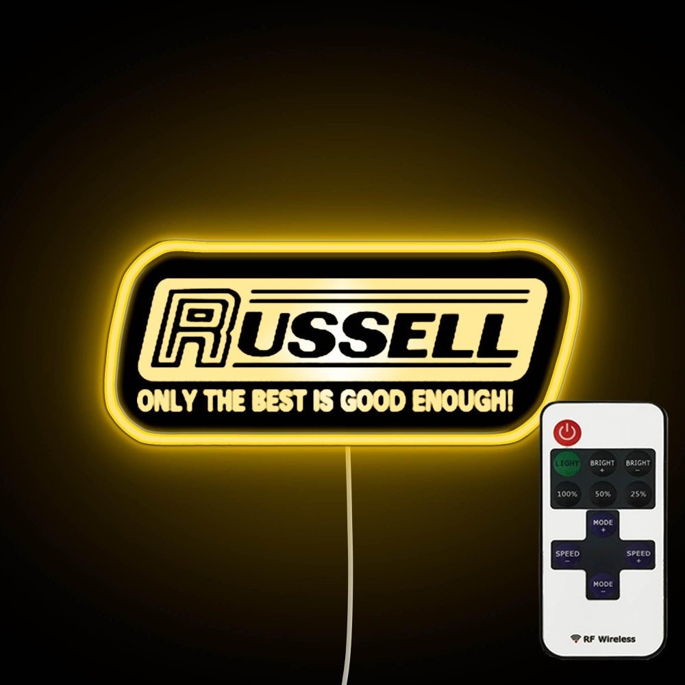 Russell Logo Neon Sign - Shineneon