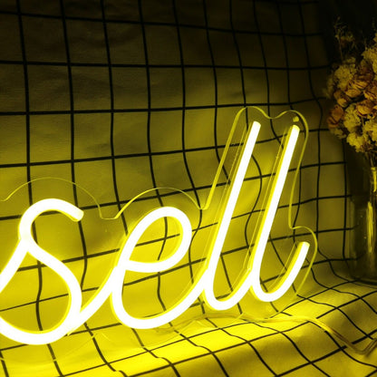 Russell Yellow Led Neon Sign | Shineneon
