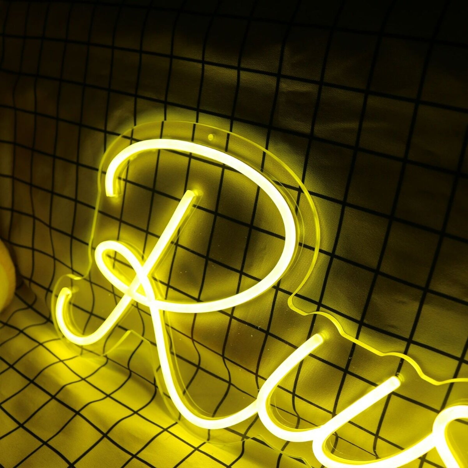 Russell Yellow Led Neon Sign | Shineneon