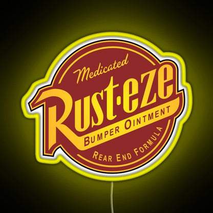 Rust Eze Cars Rgb Led Neon Sign Pop Wall Art - Shineneon