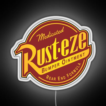 Rust Eze Cars Rgb Led Neon Sign Pop Wall Art - Shineneon