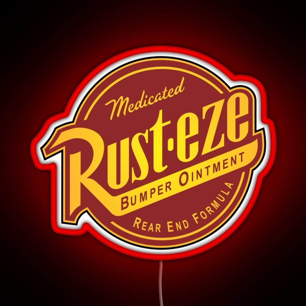 Rust Eze Cars Rgb Led Neon Sign Pop Wall Art - Shineneon