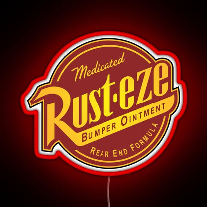 Rust Eze Cars Rgb Led Neon Sign Pop Wall Art - Shineneon