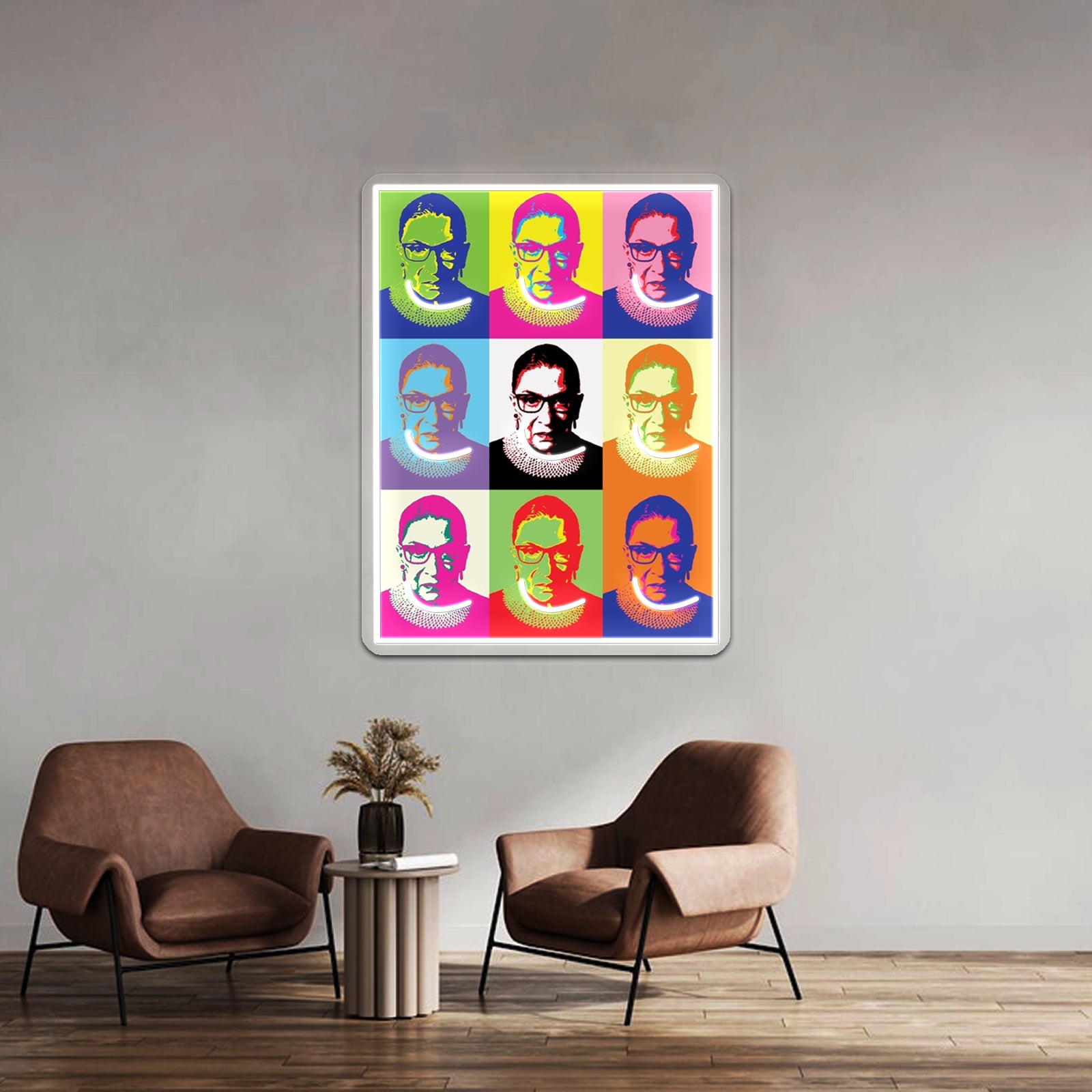 Ruth Bader Ginsburg Artwork Led Neon Signs | Shineneon