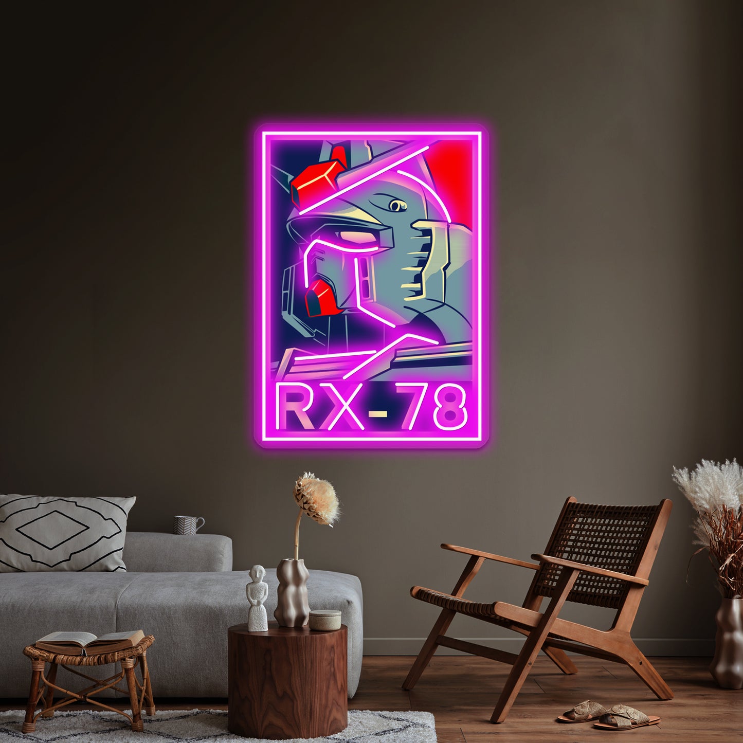 Rx 78 Pop Artwork Led Neon Signs