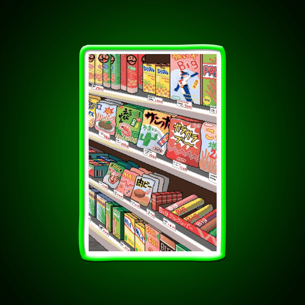 S N A K S Snack Food Led Neon Sign Rgb Color - Shineneon