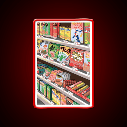 S N A K S Snack Food Led Neon Sign Rgb Color - Shineneon