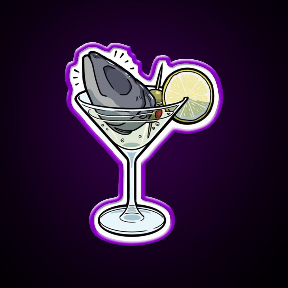 Saba Martini Cocktail Bar Decor Led Neon Sign Rgb Color - Shineneon