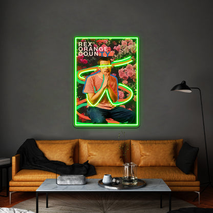 Sad Boy Never Cry Artwork Led Neon Signs