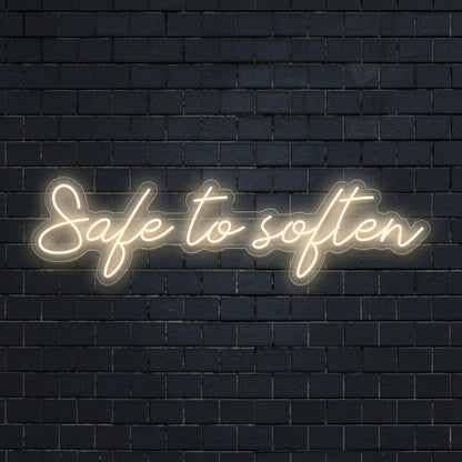 Safe To Soften LED Neon Sign Wall Neon Sign - Shineneon