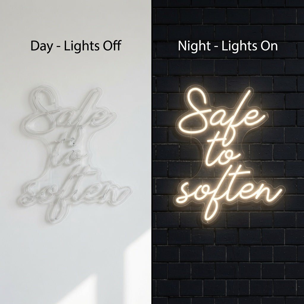 Safe To Soften LED Neon Sign Wall Neon Sign - Shineneon