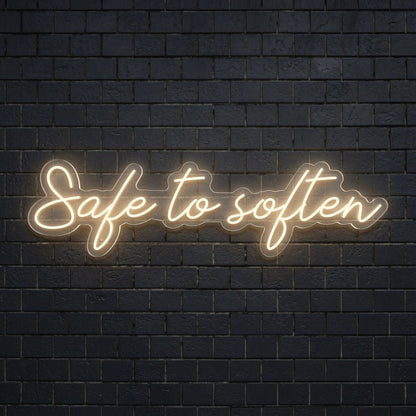 Safe To Soften LED Neon Sign Wall Neon Sign - Shineneon
