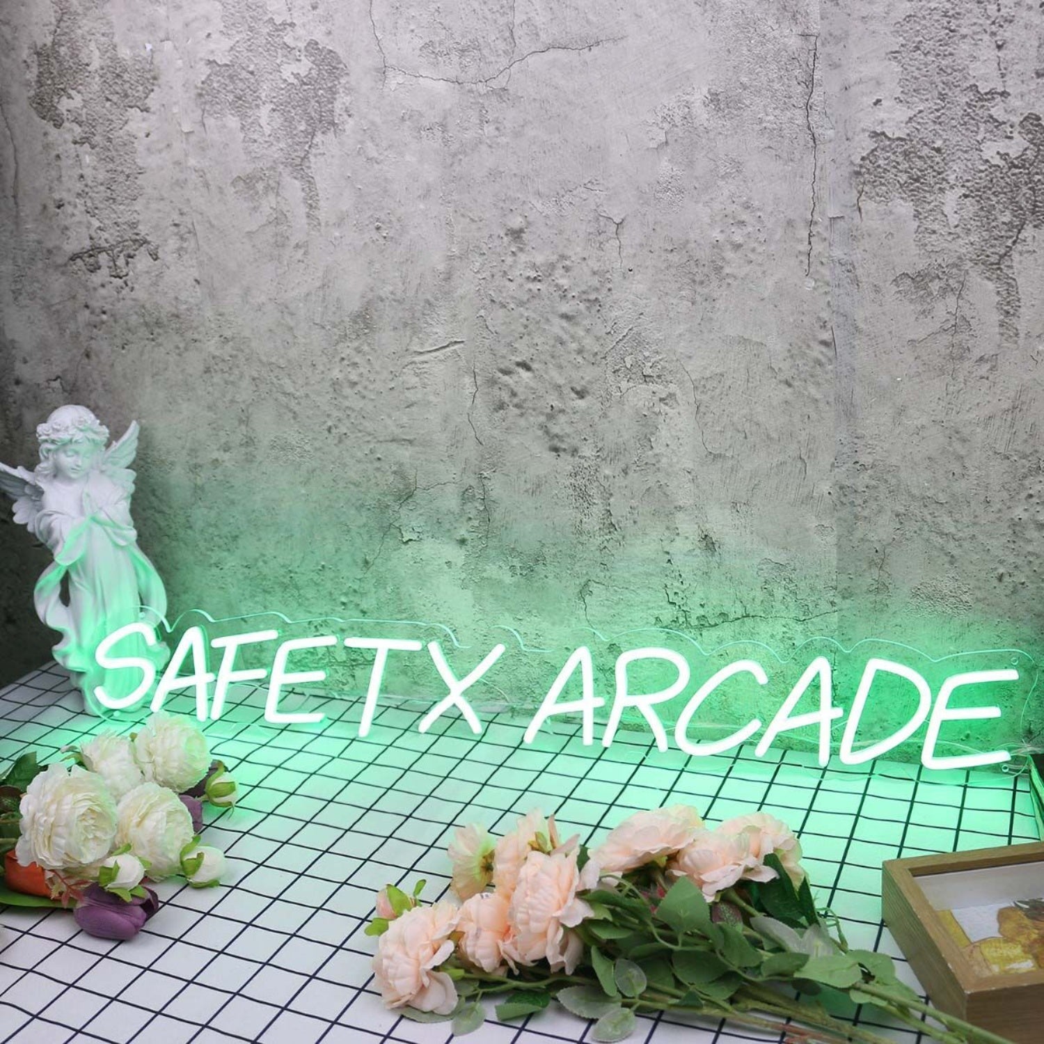 Safety Arcade Green Led Neon Sign - Shineneon