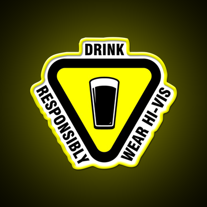 Safety First Beer Bar Decor Led Neon Sign Rgb Color - LED neon sign view 7