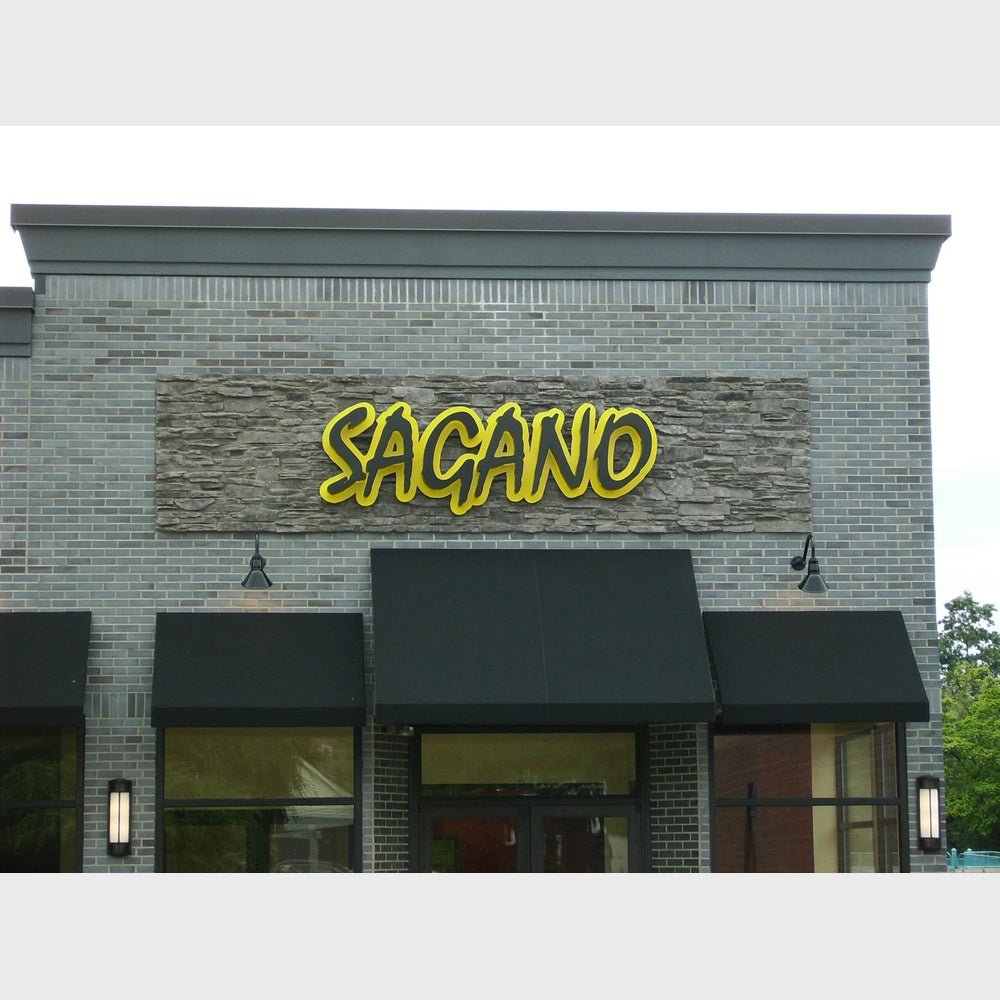 Sagano 3D Backlit Channel Letters Led Light Sign - Shineneon