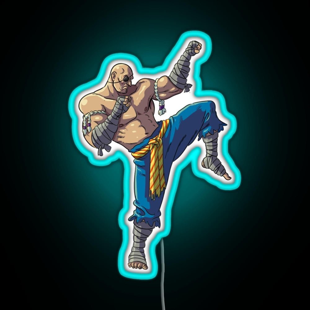 Sagat Rgb Led Neon Sign Pop Wall Art - Shineneon