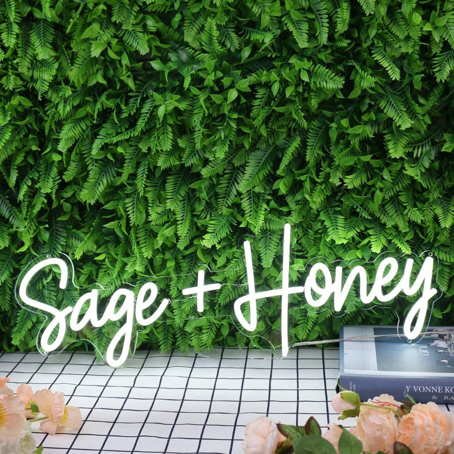 Sage Honey White Led Neon Sign - Shineneon