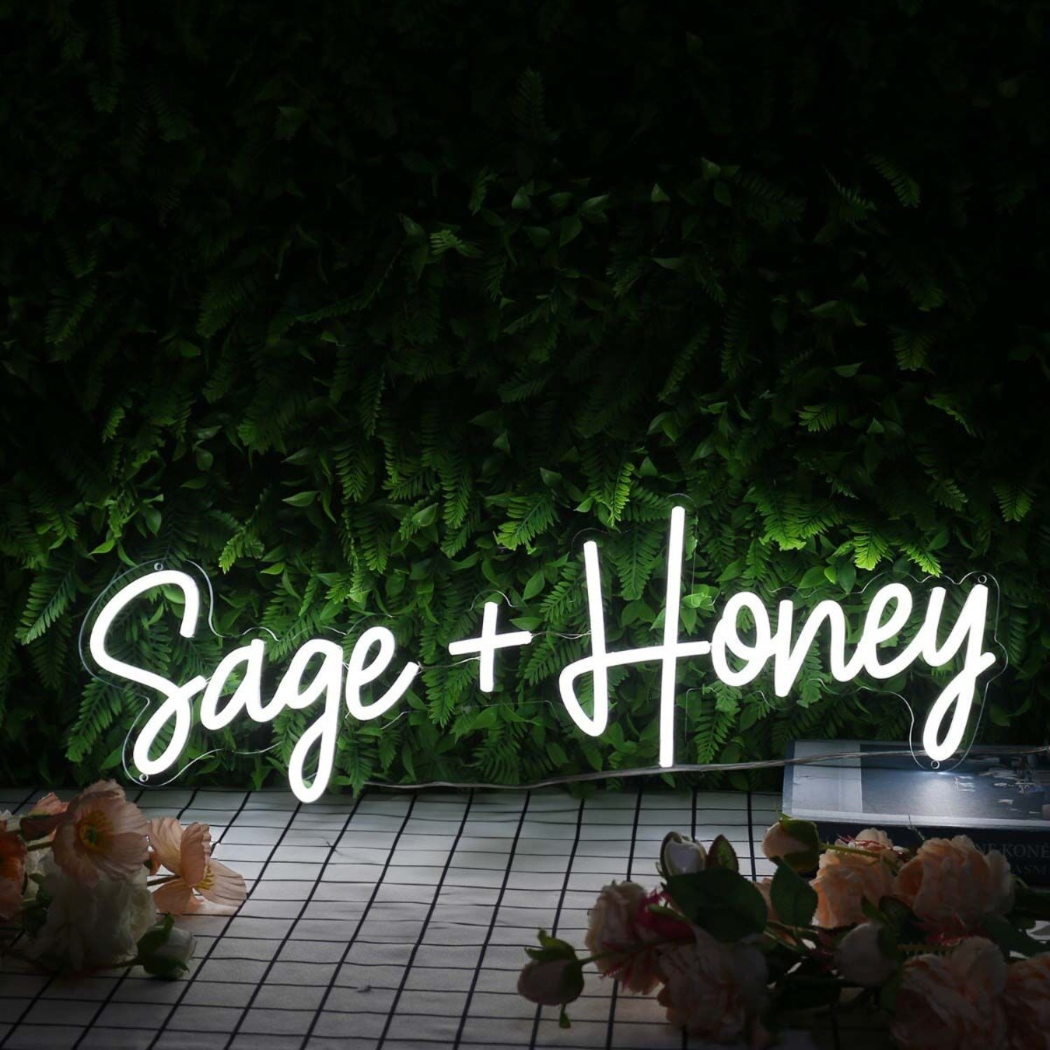 Sage Honey White Led Neon Sign - Shineneon
