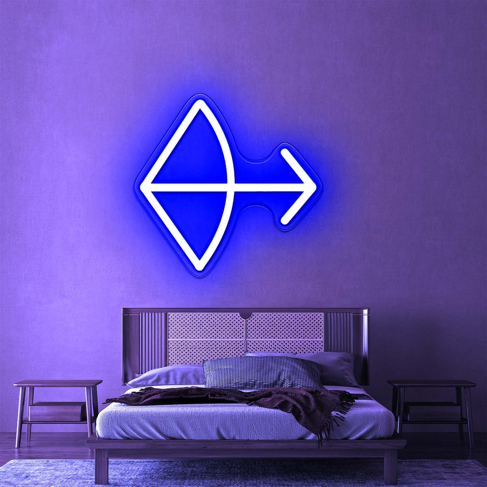 Sagittarius Neon Sign Led For Bedroom