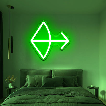 Sagittarius Neon Sign Led For Bedroom