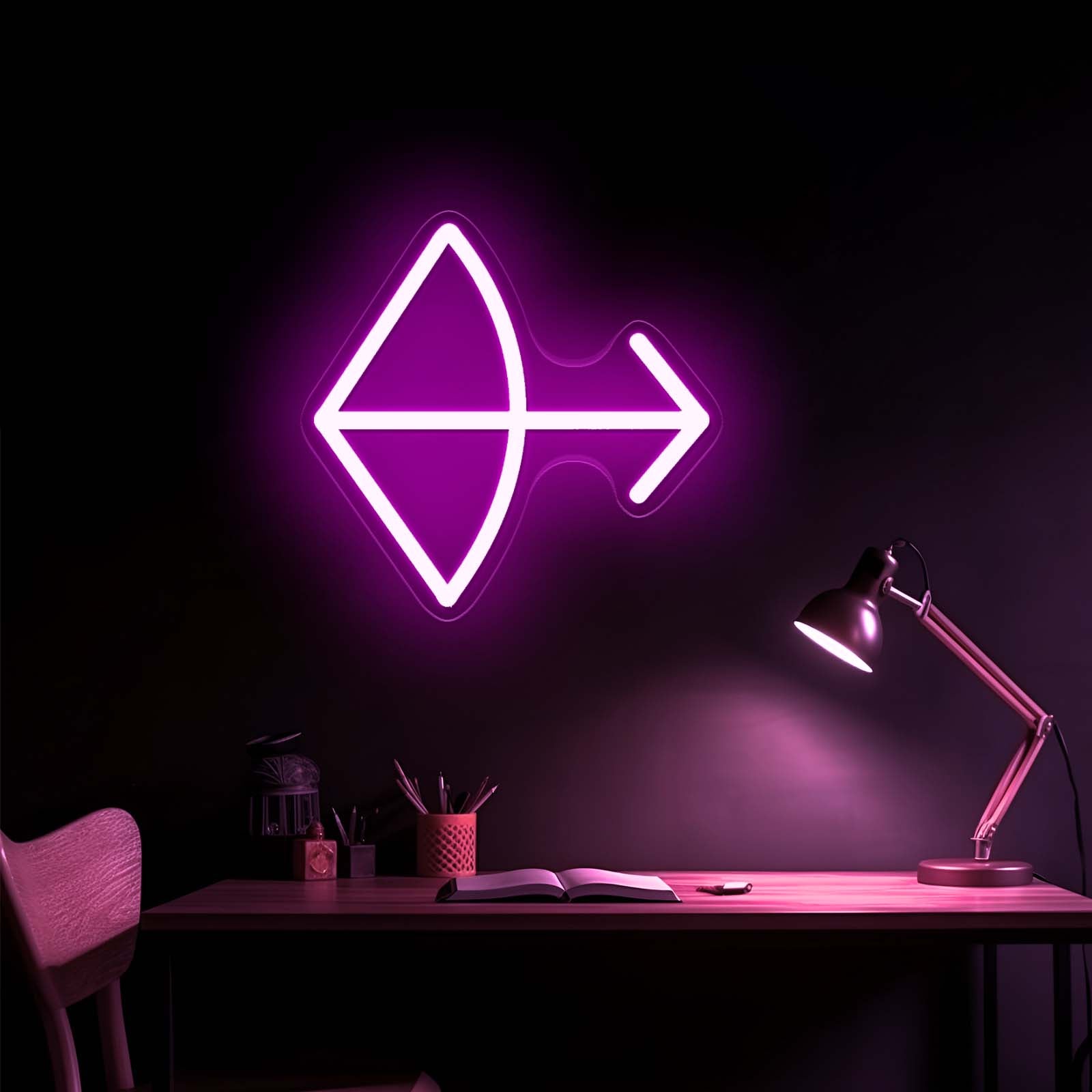 Sagittarius Neon Sign Led For Bedroom