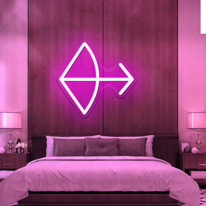 Sagittarius Neon Sign Led For Bedroom