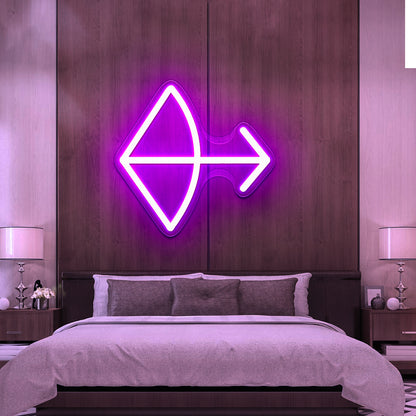 Sagittarius Neon Sign Led For Bedroom