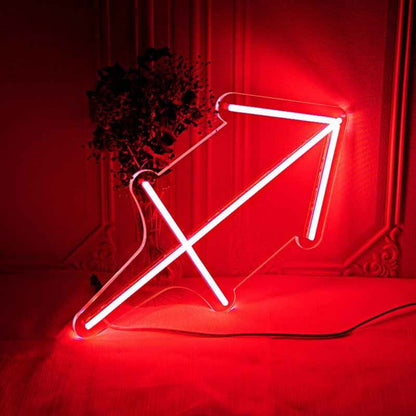 Sagittarius Zodiac Sign Neon - Shineneon