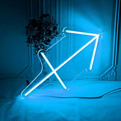 Sagittarius Zodiac Sign Neon - Shineneon