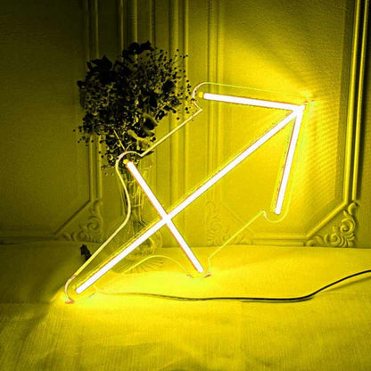 Sagittarius Zodiac Sign Neon - Shineneon