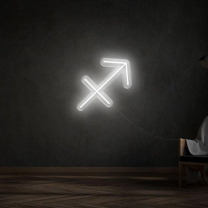 Sagittarius Zodiac Symbol Warm Yellow Led Neon Sign For Modern Home Decor | Shineneon