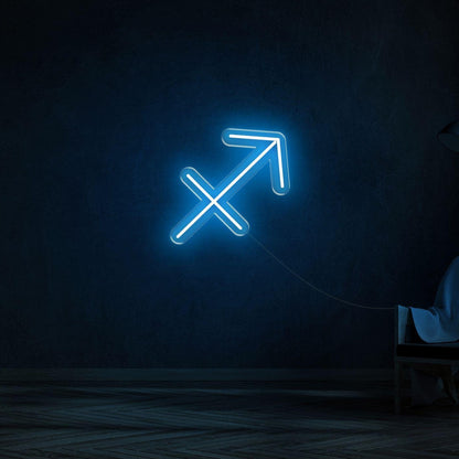 Sagittarius Zodiac Symbol Warm Yellow Led Neon Sign For Modern Home Decor | Shineneon