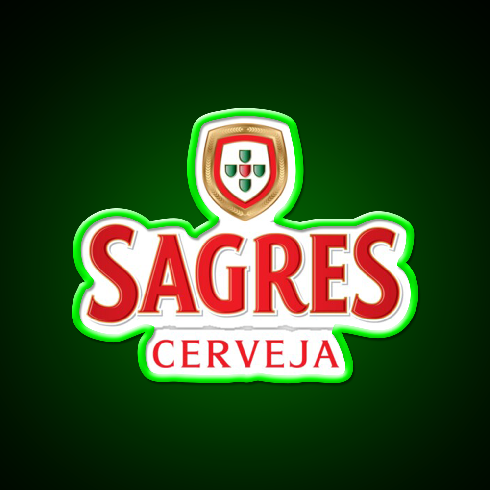 Sagres Beer Bar Decor Led Neon Sign Rgb Color - LED neon sign view 8