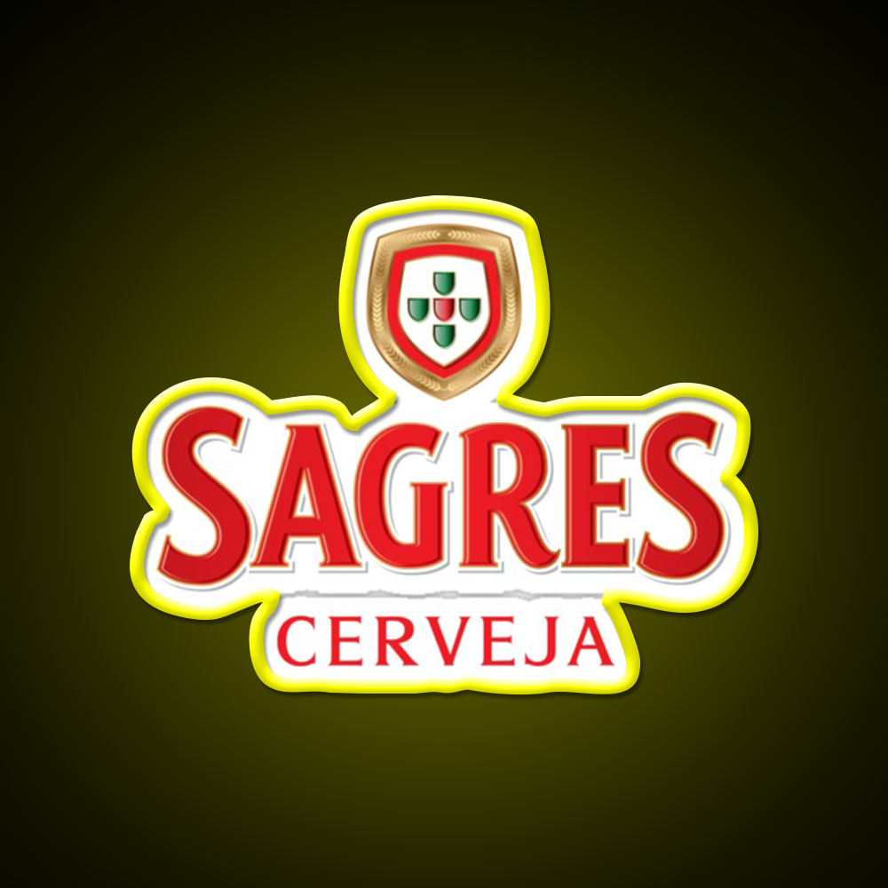 Sagres Beer Bar Decor Led Neon Sign Rgb Color - LED neon sign view 7