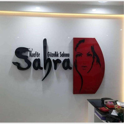 Sahra 3D Frontlit Letters Metal Led Sign - Shineneon