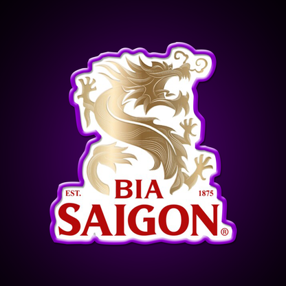 Saigon Beer Bar Decor Led Neon Sign Rgb Color - LED neon sign view 9