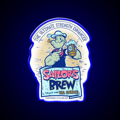 Sailors Brew Beer Bar Decor Led Neon Sign Rgb Color - LED neon sign view 5