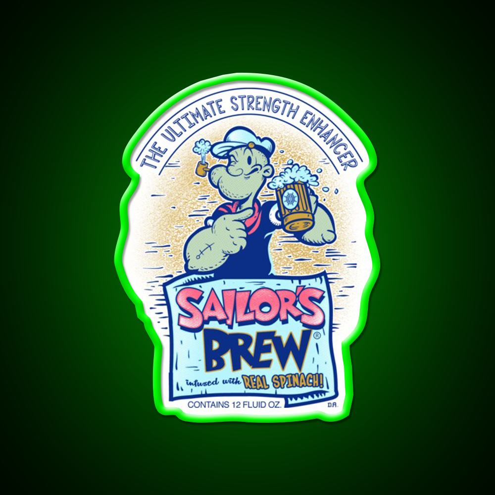 Sailors Brew Beer Bar Decor Led Neon Sign Rgb Color - LED neon sign view 8