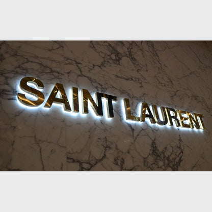 Saint Laurent 3D Backlit Channel Letters Led Light Sign - Shineneon