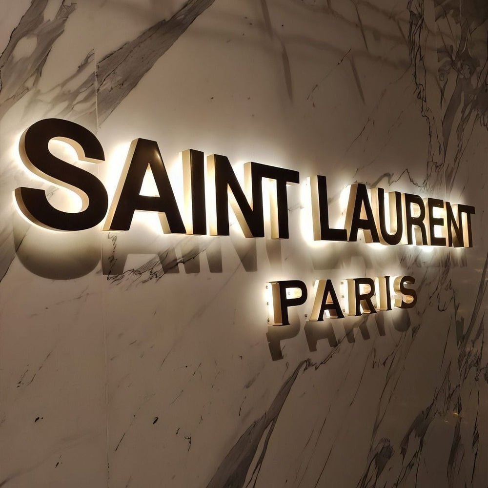 Saint Laurent Paris 3D Backlit Channel Letters Led Light Sign - Shineneon
