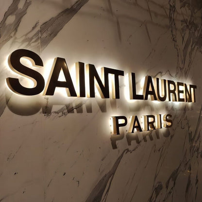 Saint Laurent Paris 3D Backlit Channel Letters Led Light Sign - Shineneon