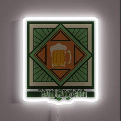Saint Paddysday Mug Rgb Led Neon Sign - Shineneon