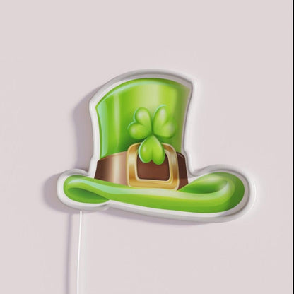 Saint Patricks Day Hat Rgb Led Neon Sign - Shineneon
