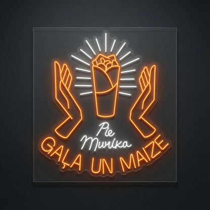 Salamin Maze Wall Decor LED Neon Sign - 01 Original Product Image