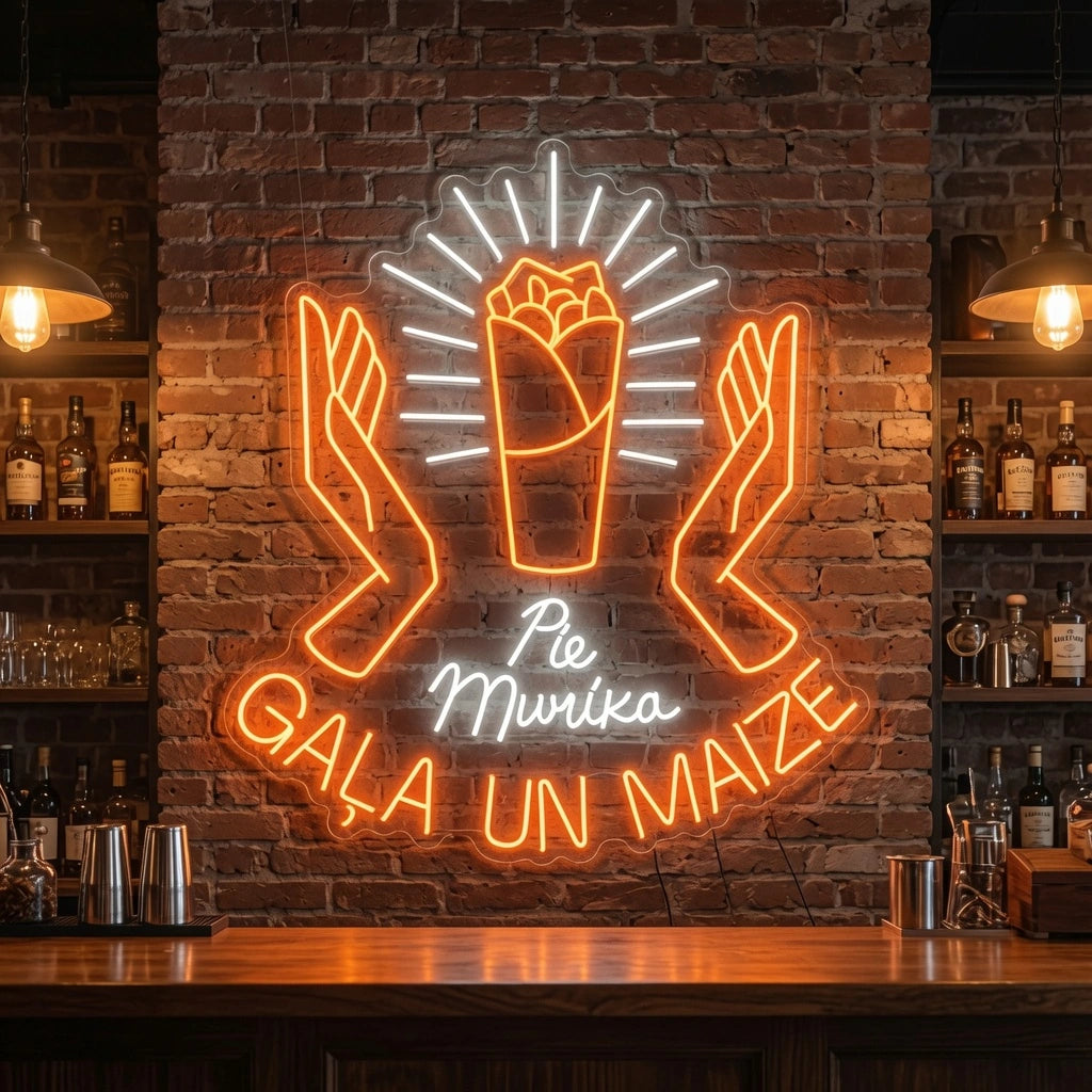 Salamin Maze Wall Decor LED Neon Sign - 02 High-Converting Product Image