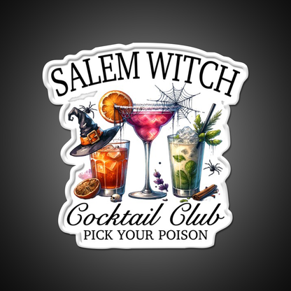 Salem Witch Cocktail Club Cocktail Bar Decor Led Neon Sign Rgb Color - LED neon sign view 11