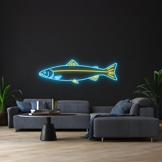 Salmon Fish Led Sign