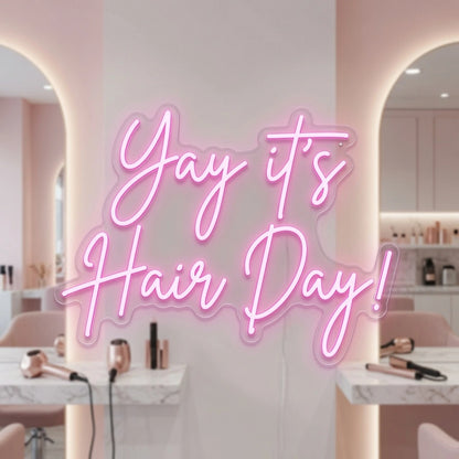 Salon Business LED Neon Sign - 02 High-Converting Product Image